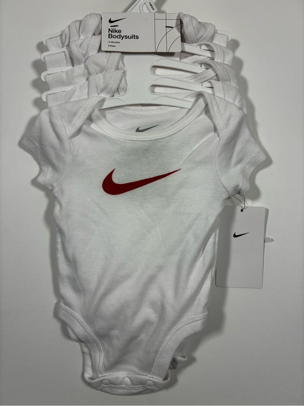 Nike 3 month old Baby Onesies 5-Pack NWT